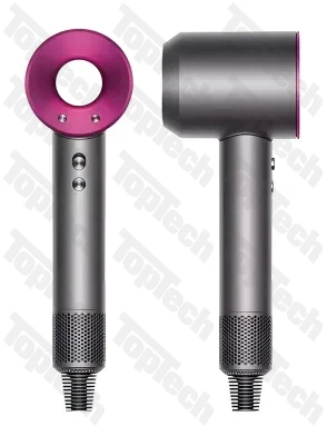 Dyson HD08 Supersonic Серебристый/фуксия Dyson HD08 Supersonic Серебристый/фуксия