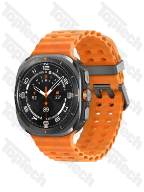 Galaxy Watch Ultra 47 мм, Серый титан, Оранжевый Galaxy Watch Ultra 47 мм, Серый титан, Оранжевый