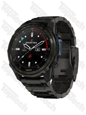 Garmin Descent Mk3i – 51 mm Carbon Gray DLC Titanium with DLC Titanium Band
