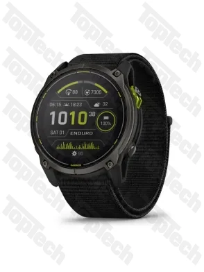 Garmin Enduro (cерый DLC-титан/черный ремешок UltraFit)