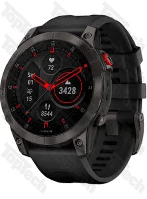 Garmin Epix Sapphire Gen 2 (черный титан/черный)