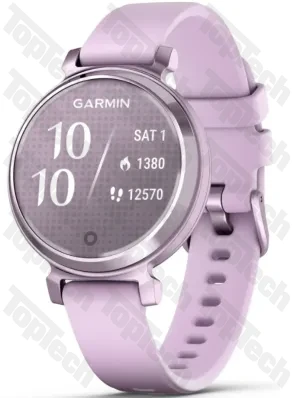 Garmin Lily® 2 Metallic Lilac with Lilac Silicone Band