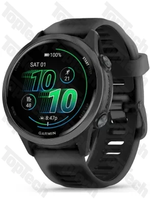 Garmin Forerunner 570 - 42mm Slate Gray Aluminum with Translucent Black/Black Band