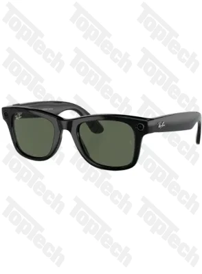 Умные очки Ray-Ban Meta Wayfarer (Черный глянцевый/Зеленый)