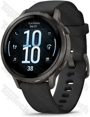Garmin Venu 4 45 мм (черный/черный)