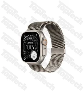 Apple Watch Ultra 4 Titanium Milanese Loop