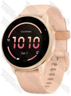 Garmin Vivoactive 6 Metallic Pink Dawn with Pink Dawn Band