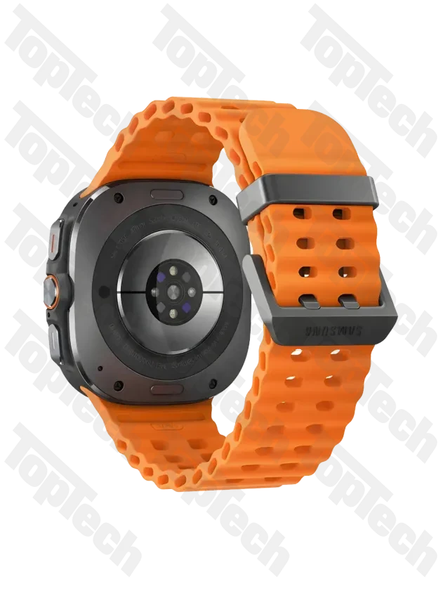 Galaxy Watch Ultra 47 мм, Серый титан, Оранжевый