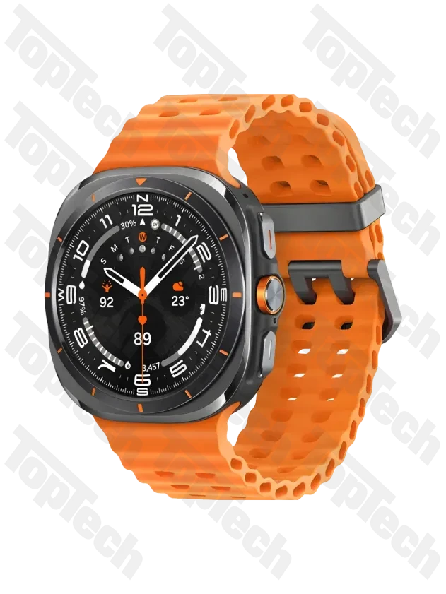 Galaxy Watch Ultra 47 мм, Серый титан, Оранжевый