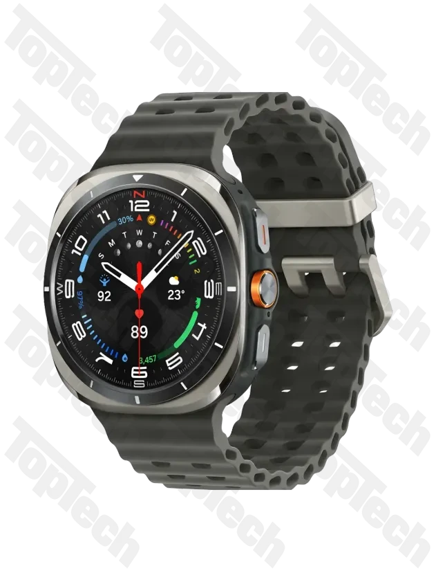 Galaxy Watch Ultra 47 мм, Серебристый титан, Тёмно-серый