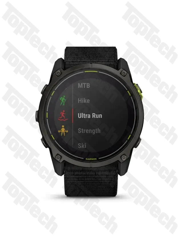 Garmin Enduro (cерый DLC-титан/черный ремешок UltraFit)
