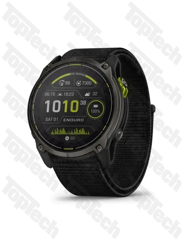 Garmin Enduro (cерый DLC-титан/черный ремешок UltraFit)