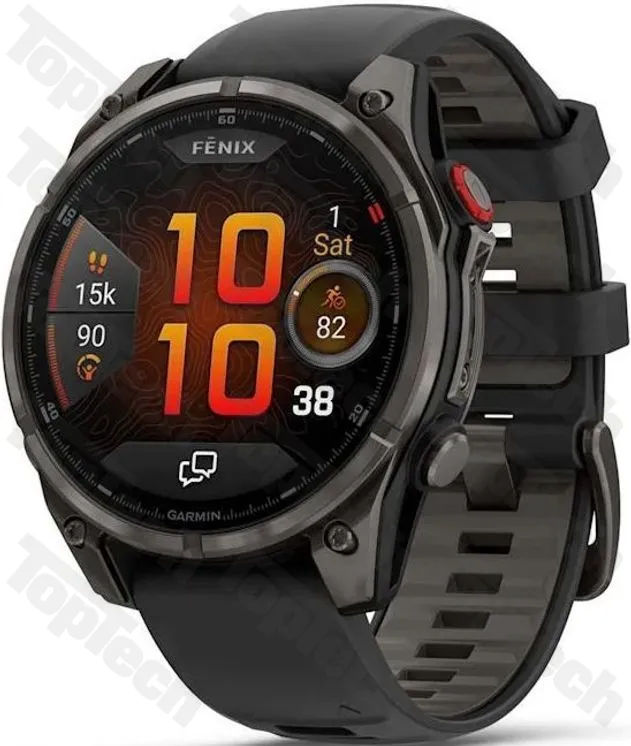 Garmin Fenix 8 Pro AMOLED 51мм Black/Pebble Gray