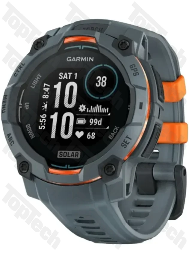Garmin Instinct 3 – 45 mm, Solar Twilight with Twilight Band Garmin Instinct 3 – 45 mm, Solar Twilight with Twilight Band