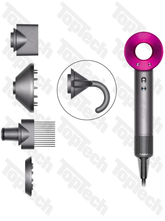 Dyson HD07 Supersonic Фуксия