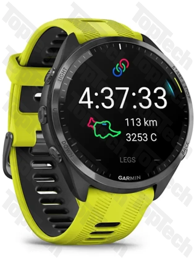 Garmin Forerunner 965 Чёрный/жёлтый Garmin Forerunner 965 Чёрный/жёлтый