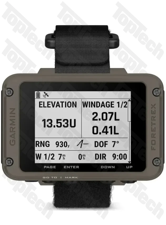 Garmin ForEtrex 901 Ballistic Чёрный