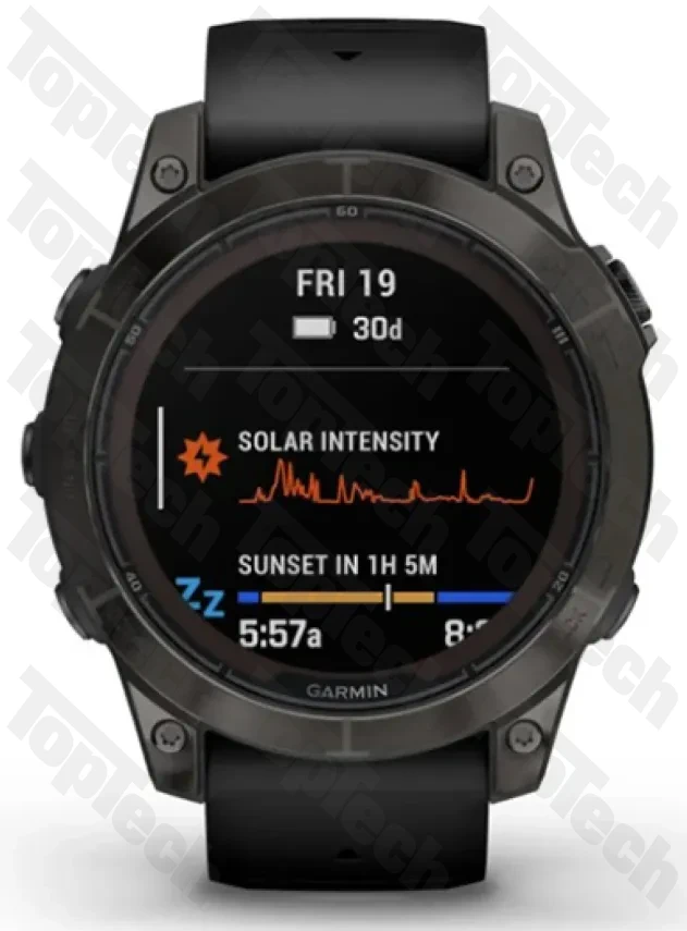 Garmin Fenix 7 Pro Solar Carbon Gray/Black Band