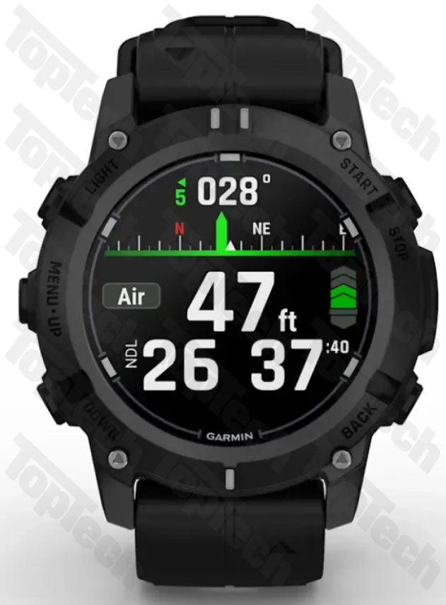 Garmin Descent G2 Black with Black Band Garmin Descent G2 Black with Black Band