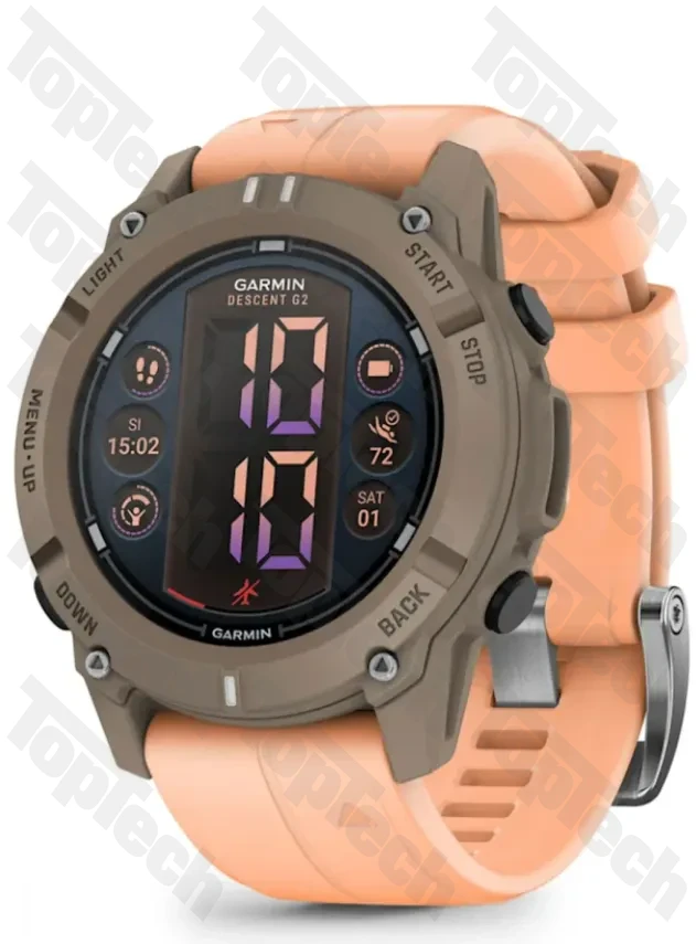 Garmin Descent G2 Paloma with Shell Pink Band Garmin Descent G2 Paloma with Shell Pink Band