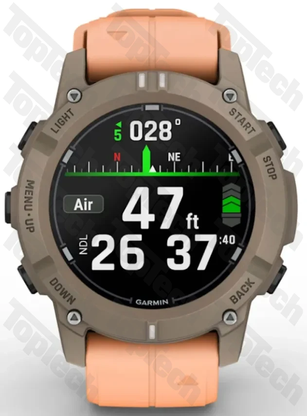 Garmin Descent G2 Paloma with Shell Pink Band Garmin Descent G2 Paloma with Shell Pink Band