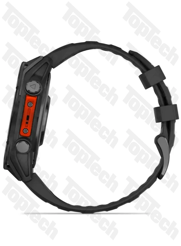 Garmin Fenix 8 47 Amoled Slate Gray with Black Silicone Band