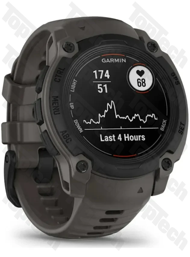 Garmin Instinct E – 40 mm Black with Charcoal Band Garmin Instinct E – 40 mm Black with Charcoal Band