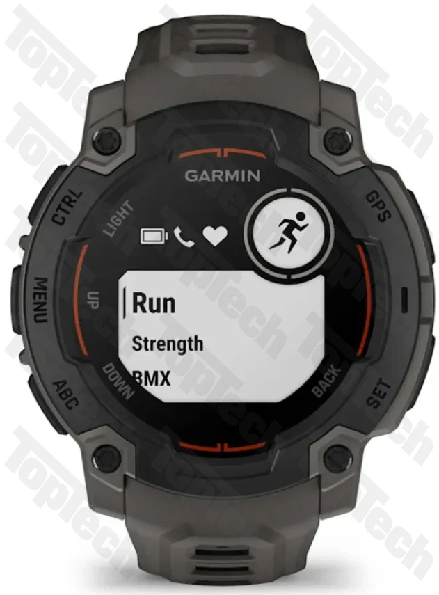 Garmin Instinct E – 45 mm Black with Charcoal Band Garmin Instinct E – 45 mm Black with Charcoal Band