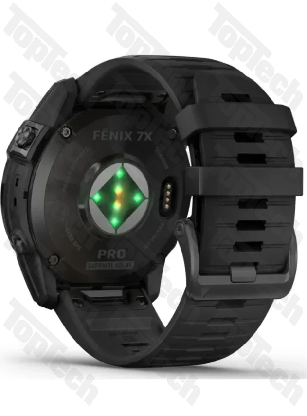 Garmin Fenix 7X Pro Sapphire Solar Edition Titanium/Fog Gray Band Garmin Fenix 7X Pro Sapphire Solar Edition Titanium/Fog Gray Band