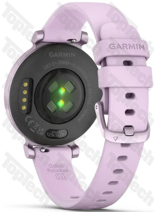 Garmin Lily® 2 Metallic Lilac with Lilac Silicone Band Garmin Lily® 2 Metallic Lilac with Lilac Silicone Band