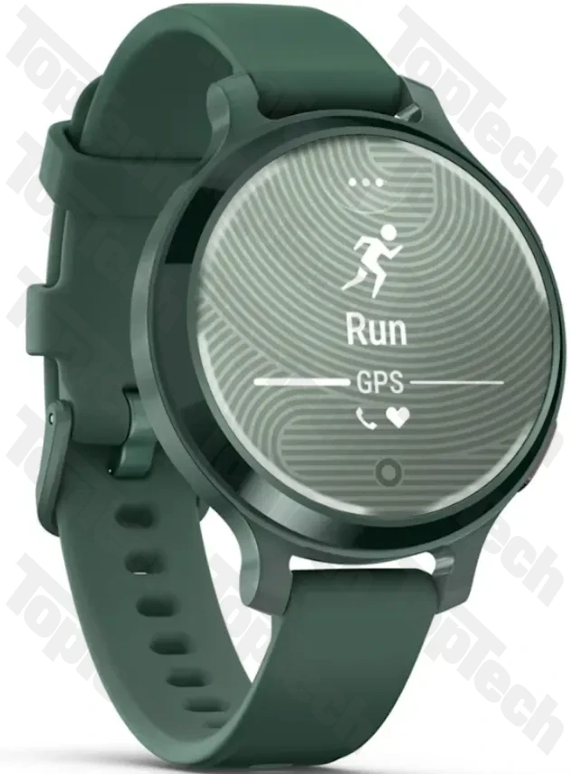 Garmin Lily 2 Active Jasper Green with Jasper Green Silicone Band Garmin Lily 2 Active Jasper Green with Jasper Green Silicone Band