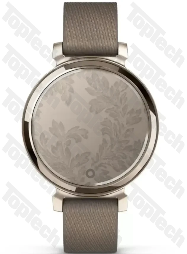 Garmin Lily® 2 Classic Cream Gold with Coffee Nylon Band Garmin Lily® 2 Classic Cream Gold with Coffee Nylon Band