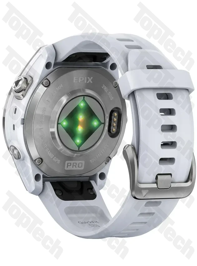 Garmin epix Pro Gen 2 Standard Edition 42 mm Silver with Whitestone Band Garmin epix Pro Gen 2 Standard Edition 42 mm Silver with Whitestone Band