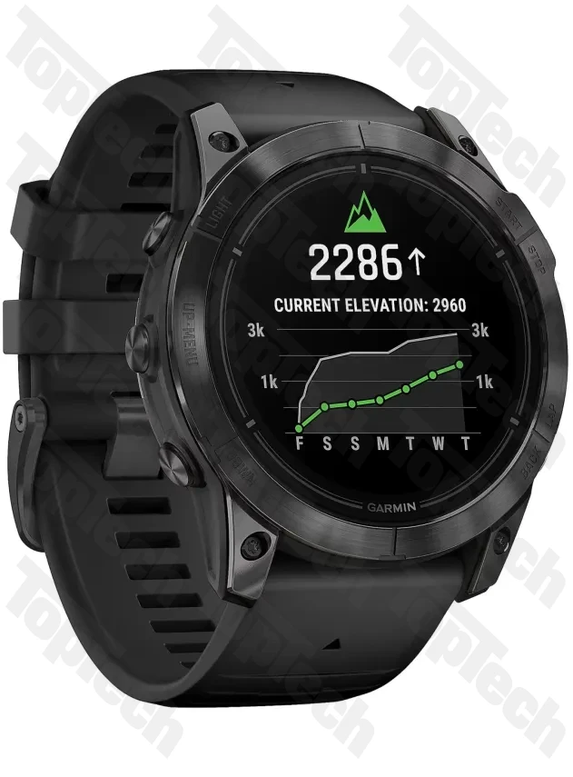 Garmin epix Pro Gen 2 Standard Edition 51 mm Slate Gray with Black Band Garmin epix Pro Gen 2 Standard Edition 51 mm Slate Gray with Black Band