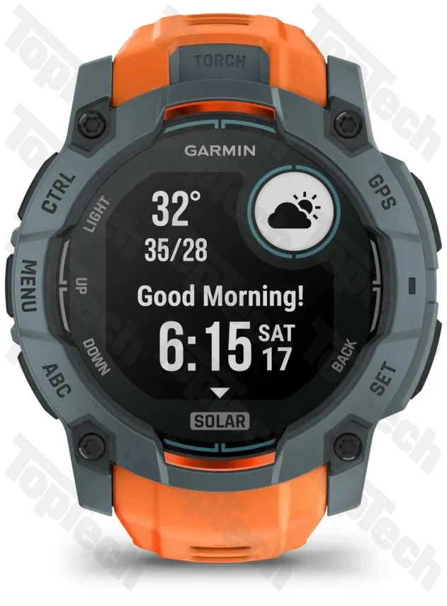 Garmin Instinct 3 – 50 mm, Solar Twilight with Solstice Band Garmin Instinct 3 – 50 mm, Solar Twilight with Solstice Band