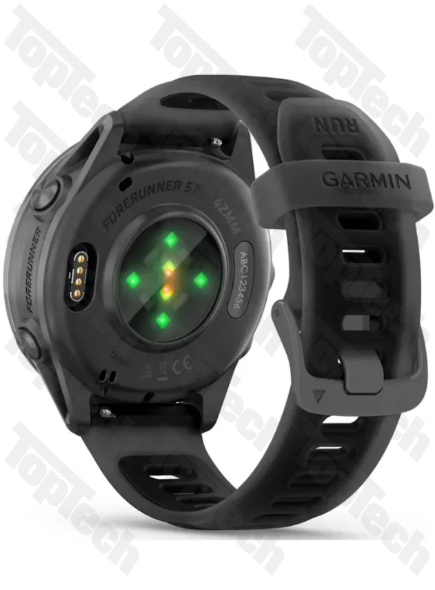 Garmin Forerunner 570 - 42mm Slate Gray Aluminum with Translucent Black/Black Band Garmin Forerunner 570 - 42mm Slate Gray Aluminum with Translucent Black/Black Band