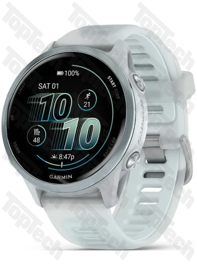Garmin Forerunner 570 - 42mm Cloud Blue Aluminum with Translucent Whitestone/Cloud Blue Band Garmin Forerunner 570 - 42mm Cloud Blue Aluminum with Translucent Whitestone/Cloud Blue Band