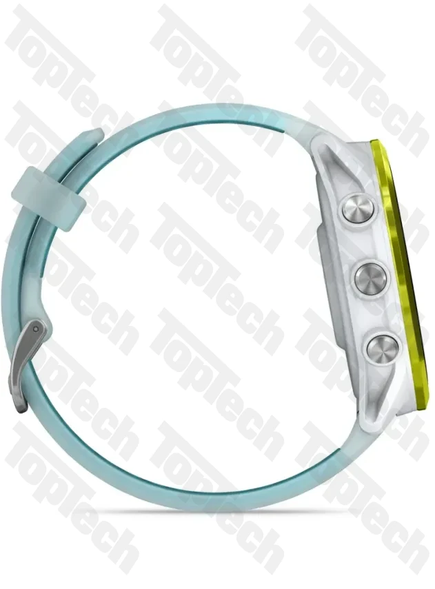 Garmin Forerunner 570 - 47mm Amp Yellow Aluminum with Translucent Whitestone/Turquoise Band Garmin Forerunner 570 - 47mm Amp Yellow Aluminum with Translucent Whitestone/Turquoise Band