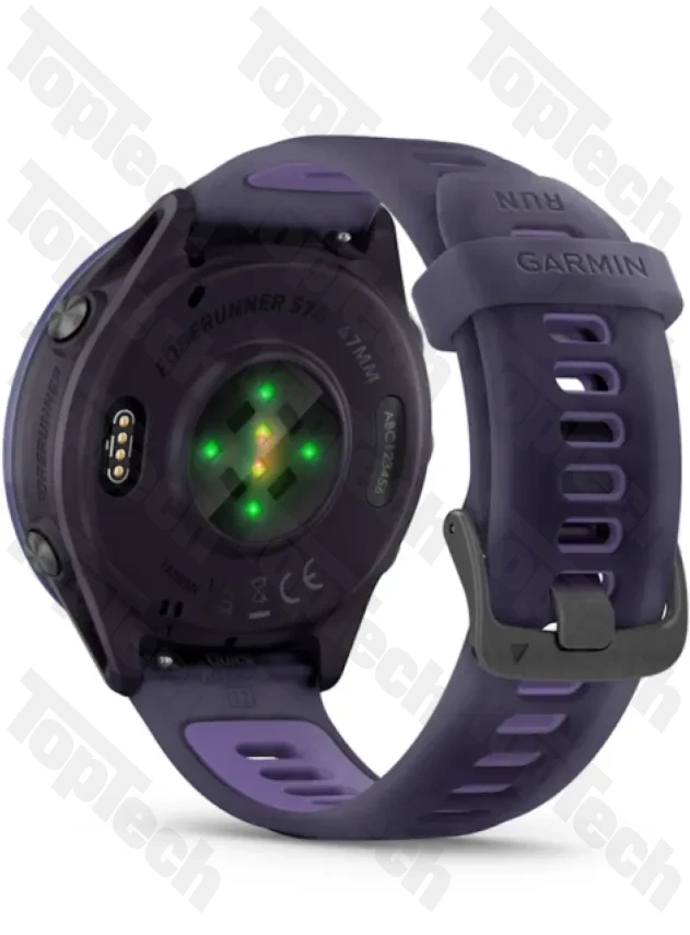Garmin Forerunner 570 - 47mm Indigo Aluminum with Translucent Imperial Purple/Indigo Band