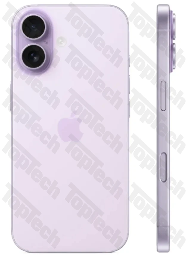 Телефон Apple iPhone 17 256 ГБ, цвет: сиреневый (Lavender)