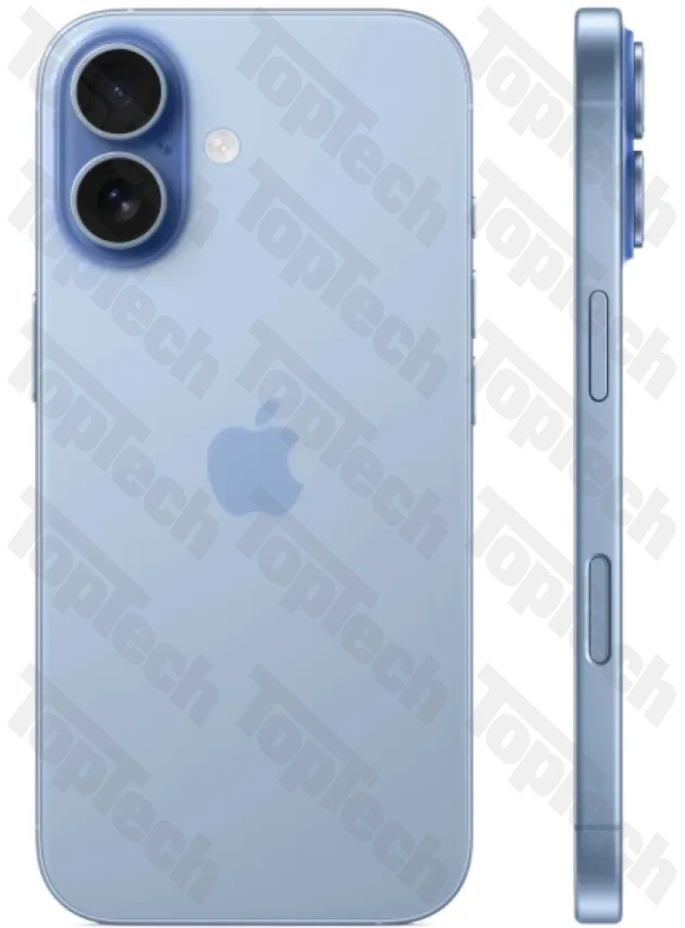 Телефон Apple iPhone 17 256 ГБ, eSim (электронная SIM-карта), цвет: голубой (Mist Blue)