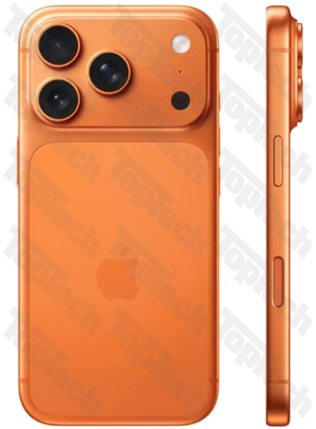 Телефон Apple iPhone 17 Pro 512 ГБ, цвет: космический оранжевый (Cosmic Orange)