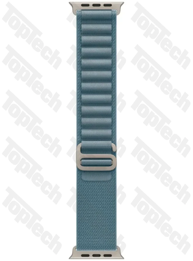 Apple Watch Ultra 3 49 мм Natural Titanium Light Blue Alpine Loop