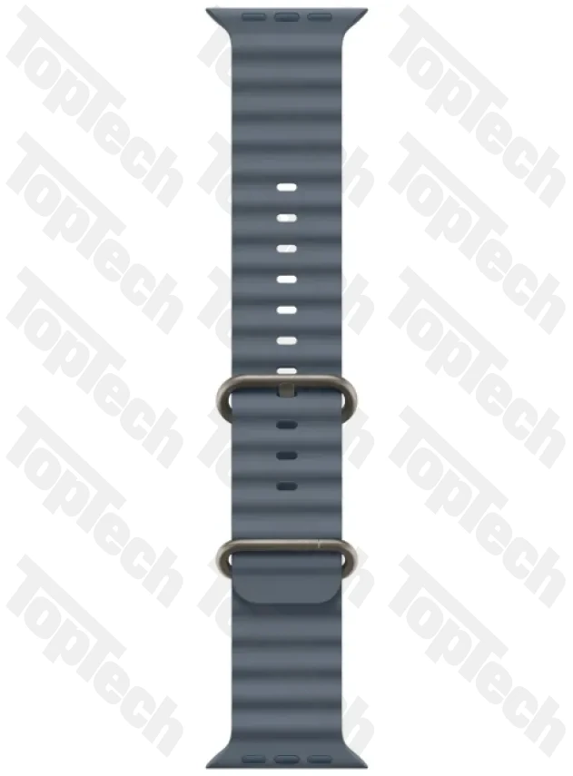 Apple Watch Ultra 3 49 мм Natural Titanium Anchor Blue Ocean Band