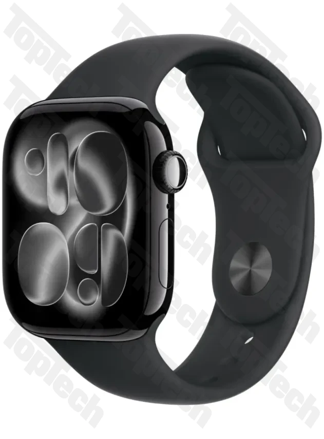 Apple Watch Series 11 42 mm Jet Black Aluminum Black Sport Band