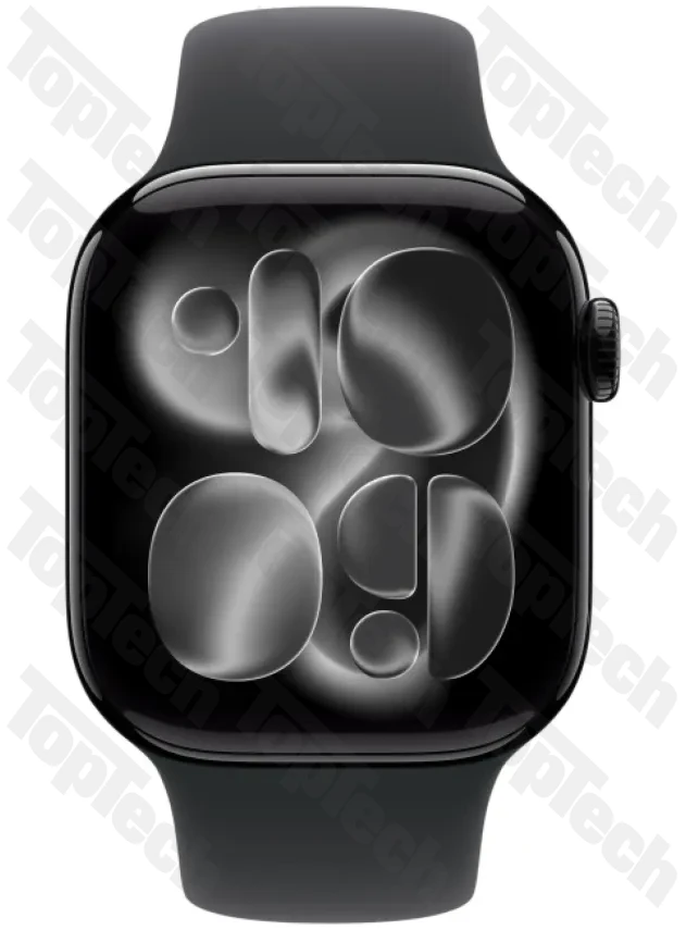 Apple Watch Series 11 42 mm Jet Black Aluminum Black Sport Band