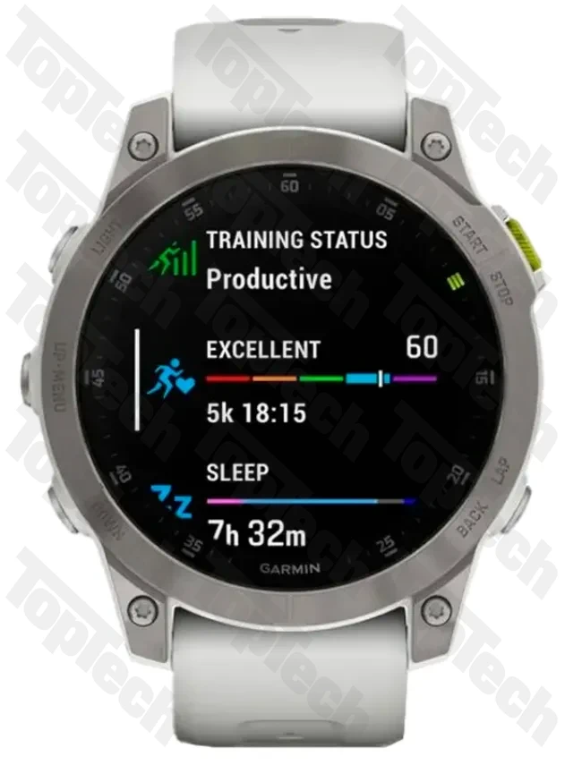 Garmin Epix Sapphire Gen 2 (серебристый титан/белый) Garmin Epix Sapphire Gen 2 (серебристый титан/белый)