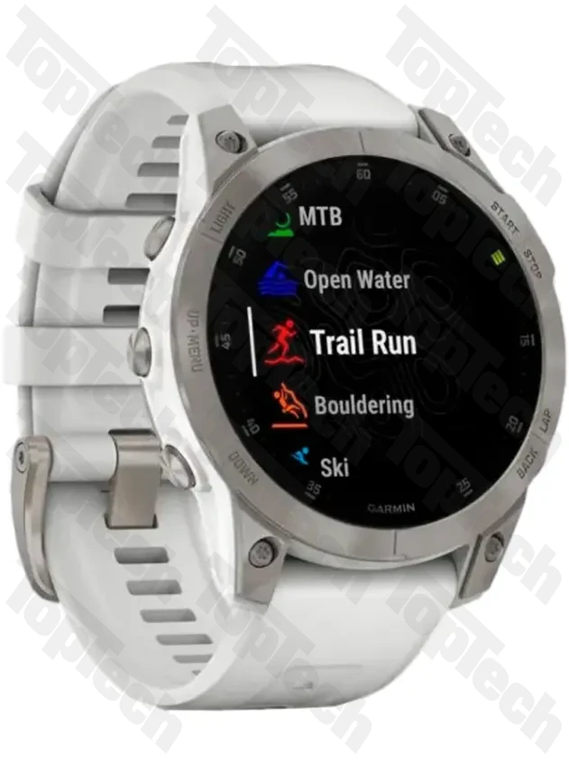 Garmin Epix Sapphire Gen 2 (серебристый титан/белый) Garmin Epix Sapphire Gen 2 (серебристый титан/белый)
