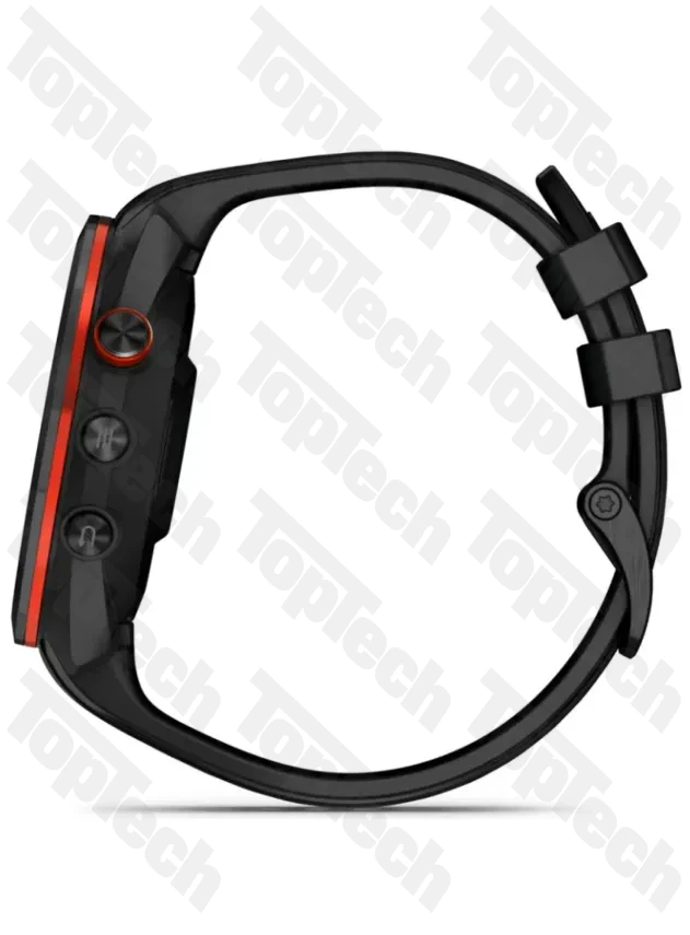 Garmin Approach S70 - 47 mm Black/Red Ceramic Bezel with Black Silicone Band Garmin Approach S70 - 47 mm Black/Red Ceramic Bezel with Black Silicone Band