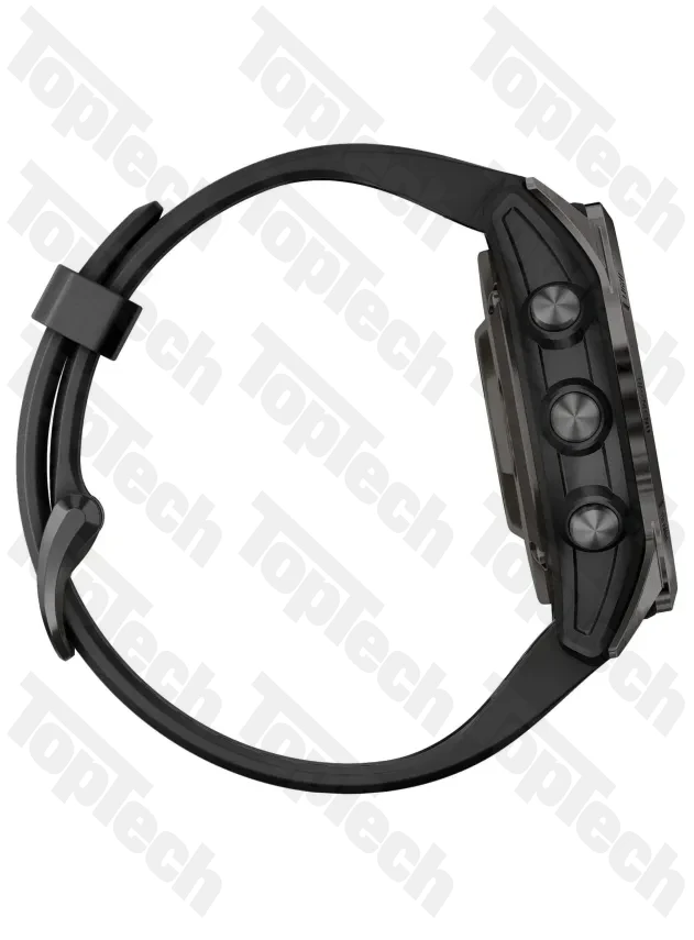 Garmin Epix Pro Gen 2 Sapphire Edition 42 mm Carbon Gray DLC Titanium with Black Band